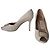 Versace Décolleté Peep-Toe in Pelle Bianca