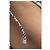 Parte inferiore bikini Tory Burch bianca in nylon - vista 4