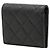 Portafoglio Chanel Coco Mark Matelasse Caviarskin con strass - vista 2