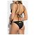Parte inferiore bikini Dsquared2 nera con stampa Icon - vista 3