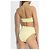 Tory Burch Bandeau Bikini Oberteil Gelb - Ansicht 3