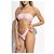 Top bikini rosa Dsquared2 - vista 2