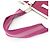 Borsa tote Gucci in nylon rosa - vista 6