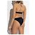 Dsquared2 High Waist Bikinihose Schwarz - Ansicht 3