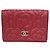Portafoglio Trifold in pelle Camellia CHANEL