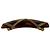 Barrette Fendi Marrom Plástico - vista 4