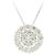 Autre Marque Collana GSTV Platinum Diamond