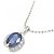 Autre Marque PT900 Saphir Diamant Halskette - Ansicht 3
