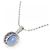 Autre Marque PT900 Saphir Diamant Halskette - Ansicht 4