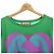 Camiseta de algodón Gucci verde - vista 5