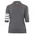Thom Browne Polo relajado de lana gris - vista 2