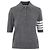 Thom Browne Polo relajado de lana gris - vista 6
