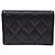 Chanel Kartenetui mit Klappe aus Caviar-Leder - Ansicht 3