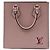 Louis Vuitton Epi Saphir BB Borsa in pelle rosa