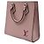 Louis Vuitton Epi Saphir BB Borsa in pelle rosa - vista 2