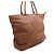 Tory Burch Braune Ledertote und Schultertasche - Ansicht 3