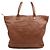 Tory Burch Braune Ledertote und Schultertasche - Ansicht 4