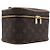 Louis Vuitton Borsa Tote Monogram Canvas Nice Mini Travel Case - vista 3