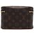 Louis Vuitton Borsa Tote Monogram Canvas Nice Mini Travel Case - vista 4