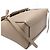 Céline Borsa Tote e Borsa a Tracolla Micro Belt Bag Taupe Chiaro - vista 9