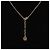 Dior Revolution Halskette Braun Metall Kristall - Ansicht 9