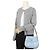 Borsa a tracolla Prada Cleos in pelle marrone - vista 10