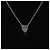 Gucci Collana con pendente a cuore Trademark Silver - vista 6