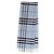 Écharpe Burberry Check en cachemire bleu
