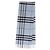 Écharpe Burberry Check en cachemire bleu - vue 4