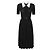 Tory Burch Vestido Plissado Pointelle Monogram