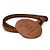 Cintura Céline in pelle Tan Black