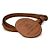 Cintura Céline in pelle Tan Black - vista 4