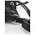 Prada Borsa crossbody a secchiello in nylon Pocono nero borchiata - vista 26