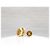 Hermès Mini Pop Ohrring Gold Blanc White - Ansicht 2