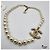 Chanel Collana Anniversary CC Logo Gold Crystal Pearl - vista 16