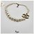 Chanel Collana Anniversary CC Logo Gold Crystal Pearl - vista 18