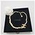 Chanel Collana Anniversary CC Logo Gold Crystal Pearl - vista 24