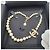 Chanel Collana Anniversary CC Logo Gold Crystal Pearl - vista 7