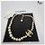Chanel Collana Anniversary CC Logo Gold Crystal Pearl - vista 9