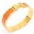 Hermès Bracciale Click Golden Yellow Click Asu PM da donna