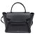 Belt Bag Céline Micro borsa cintura in vitello grana nera