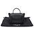 Belt Bag Céline Micro borsa cintura in vitello grana nera - vista 2