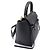 Belt Bag Céline Micro borsa cintura in vitello grana nera - vista 3