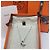 Hermès Collar Mini Pop White Silver - vista 7