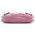 Balenciaga Mini borsa a tracolla in denim rosa - vista 6