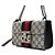 Gucci Picca borsa a tracolla e crossbody GG con catena dorata - vista 3