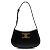 Céline Triomphe Tilly Schultertasche aus schwarzem Leder