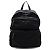Prada Zaino in nylon nero con logo argento