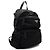 Prada Zaino in nylon nero con logo argento - vista 3
