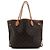Louis Vuitton  mala de ombro Neverfull MM em Monogram Canvas - vista 2